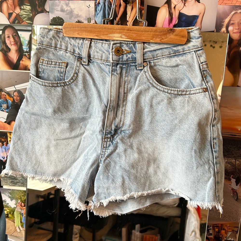 Cotton On High Rise Mom Jean Shorts